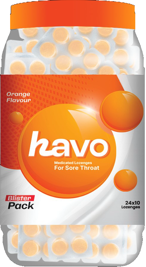 Orange Flavour jar